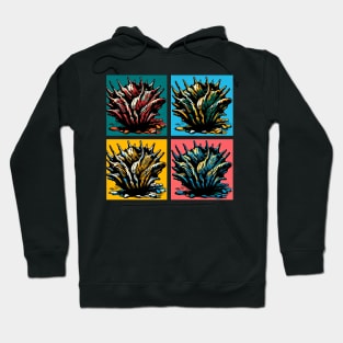 Pop Barnacle Sponge Art - Cool Underwater Hoodie